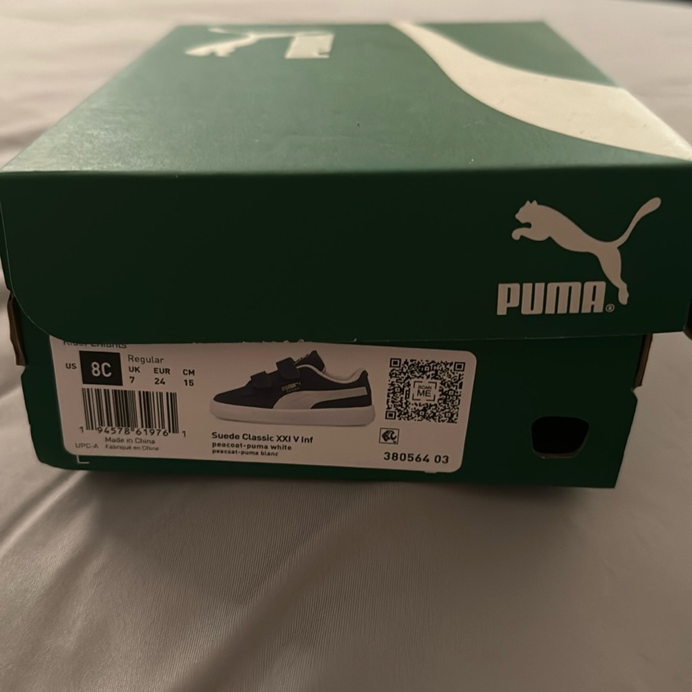 Puma suede in box great condition